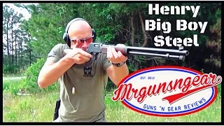 Henry Big Boy Steel Lever Action Rifle Review (HD)