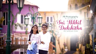 Beautiful pre-wedding memories of SAI NIHKIL + DEEKSHITHA