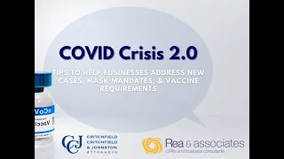[ON-DEMAND WEBINAR] COVID 2.0 | Tips To Address New Cases, Mask Mandates, & Vaccine Requirements