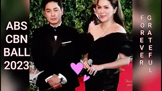 COCO MARTIN / JULIA MONTES SO SWEET AS PERFECT COUPLE #abscbnball2023 #batangquiapo