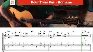 Gypsy Jazz Guitar | Pour Trois Pas transcription [Tabs]
