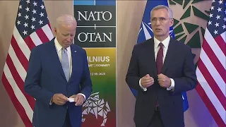 President Biden meets allies at NATO summit