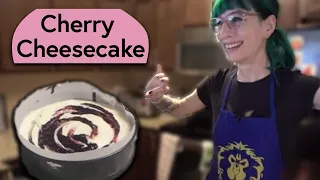 Instant Pot Cherry Cheesecake- August 2020 Baking Stream VoD