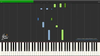 IS THIS LOVE Bob Marley TUTORIAL DE PIANO SYNTHESIA MIDI REGGAE