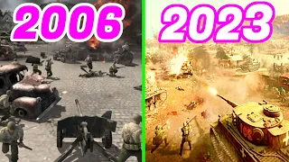 Evolution of Company of Heroes Games ( 2006-2023 )