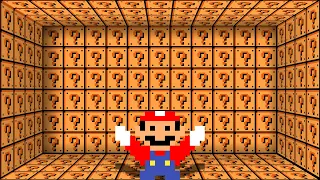 Can Mario Collect 999 item Blocks in Super Mario Bros.?