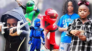 “Boys TRAIN for SUPER NINJA POWERS to DEFEAT EVIL siblings!” | DRAGON NINJAS | Tiffany La'Ryn