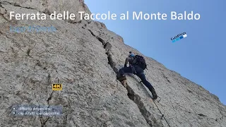 Ferrata delle Taccole. Monte Baldo (lago di Garda)