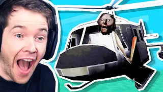 Granny has a HELICOPTER?!