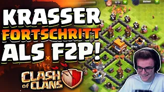 F2P ALLE MAUERN MAXED! F2P Tipps & Tricks! | Clash of Clans Deutsch