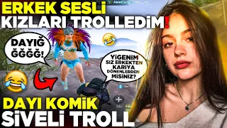 ERKEK SESLİ KIZLARI TROLLEDİM🤣ŞOK OLDUM!! GÜLMEK GARANTİ😂 PUBG MOBİLE