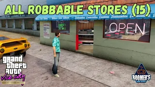 Knock Off All 15 Stores - GTA Vice City Definitive Edition