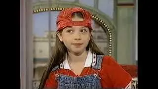 Michelle Trachtenberg 1996 interview.Age 10