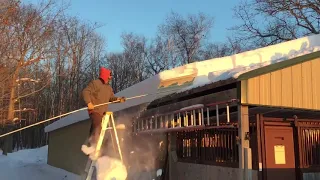 Amazing Roof Snow Removal Tool