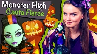 Casta Fierce (Каста Фирс) Monster High Обзор и Распаковка Halloween Review CFV34