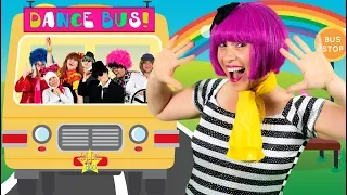 The Wheels on The Bus | Dance Bus | Kids Songs & Nursery Rhymes | Debbie Doo