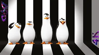 Menu de DVD-Os Pinguins de Madagascar - O Filme (De 2014) Em 4K