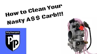 How to Clean Your Carburetor (Keihin FCR off of an early CRF)