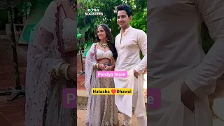 Natasha ❣️Dhawal.. pandya Store shaadi... #shorts #pandyastore # #tellyboosters