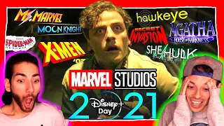 Reacting to MARVEL STUDIOS 2021 Disney Plus Day Special // Every Announcement Reaction!!