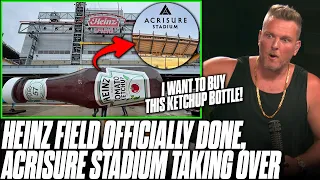 Pat McAfee Reacts To Pittsburgh Losing Heinz Field, Now Acrisure Stadium!