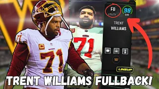 Trent Williams At Fullback Is SO Fun! | Washington Commanders Theme Team | Madden 24