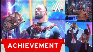 Roman Reigns All Achievements 🏆