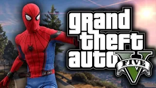 GTA 5 Mod Indonesia - SPIDERMAN GILA !!