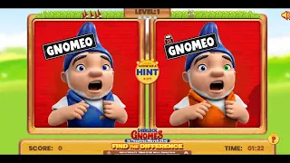 Sherlock Gnomes -  Find the Difference - Webpage Game!