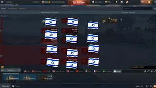 Israel tech tree grind experience in War Thunder