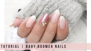 TUTORIAL | BABY BOOMER NAILS- CND Shellac Gel Polish