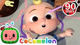 Head Shoulders Knees and Toes | @Cocomelon| 🔤 English Subtitle Cartoon 🔤| Learning Videos for Kids