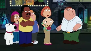 Family Guy - Hologram Peter beats up Peter to take his family