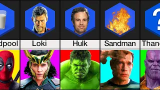 Comparison: Marvel Characters And Their Weaknesses