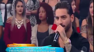 Maluma e Anitta na "Hora do Faro" 07/05/17