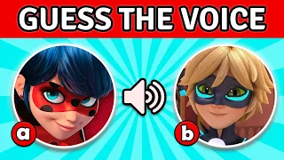 Guess the MIRACULOUS CHARACTERS by Their VOICES!