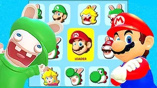 Mario + Rabbids Kingdom Battle All Characters Unlocked And Luigi, Rabbid Mario, Rabbid Luigi + More