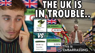 Brit Reacting to I compared US & UK grocery prices to last year’s. Here’s what I found