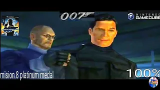 007: Agent Under Fire [GCN] Walkthrough Gameplay Fire & Water 00 Agent platinum Medal 00 agent
