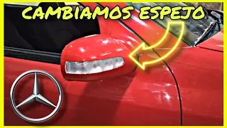 HOW to change MIRROR mercedes W203 class C