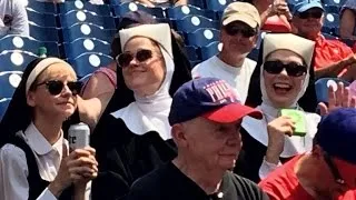 Watch These 'Nuns' Drink Beer, Take Selfies and Dance On Dugout At MLB Game