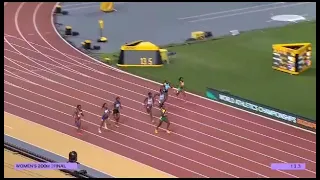 Women's 200m finals Budapest23  shericka Jackson wins Gold medal for team Jamaica 21:41