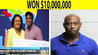 Winner of $10M lottery prize in 2017 is now charged with murder