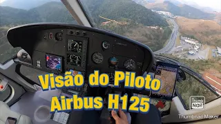 DECOLANDO de Itaipava RJ e POUSANDO em Juiz de Fora MG (Helicóptero Esquilo B3e)