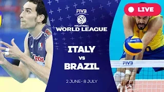 Italy v Brazil - Group 1: 2017 FIVB Volleyball World League