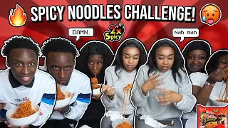 EXTREME KOREAN FIRE NOODLE CHALLENGE!! *2x Spicy* 🔥🔥