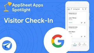 How to build visitor check-in apps with AppSheet