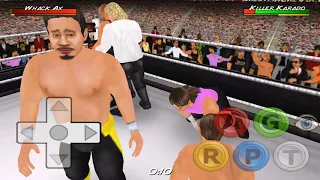 Wrestling Revolution 3D : 20 Men Battle Royale... Whack Axe Lost😣😣