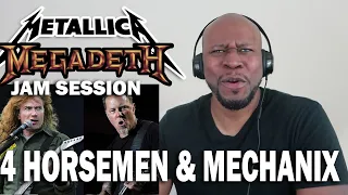 Awesome Jam Session To Metallica  Four Horsemen & Megadeth   Mechanix