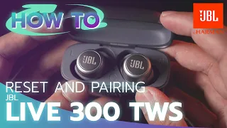 HOW TO RESET JBL LIVE 300 TWS By Soundproofbros